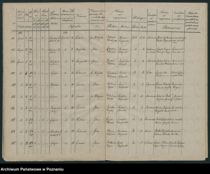 Obraz 13 z jednostki "Księga urodzeń"