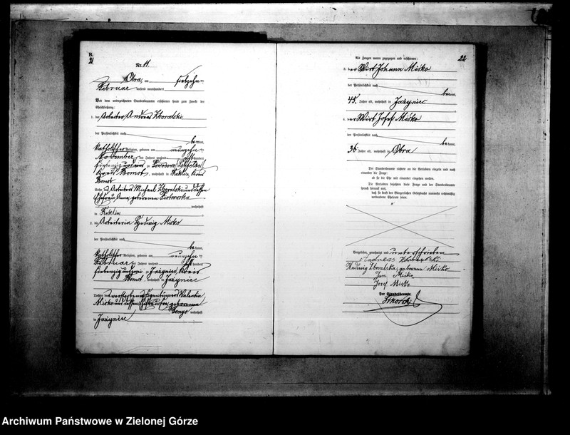 Obraz 15 z jednostki "[Księga małżeństw 1900-1901]"