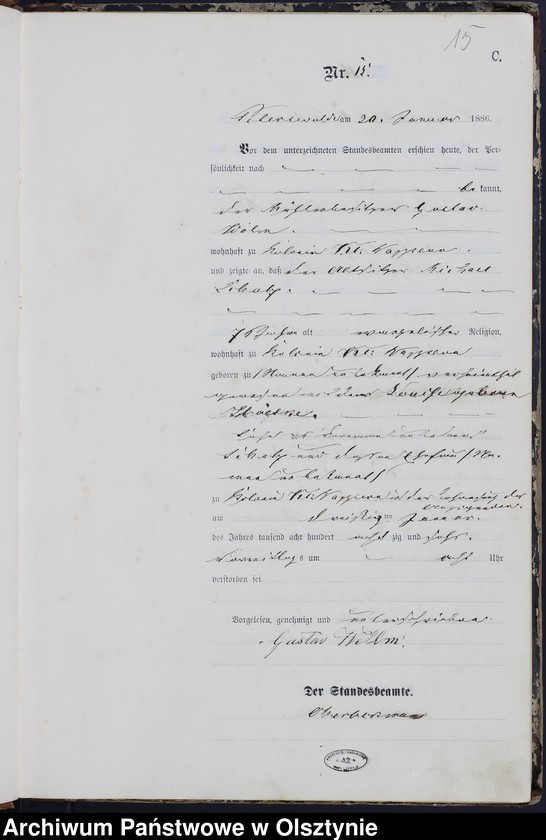 image.from.unit.number "Sterbe-Neben-Register Nr 1 - 140"