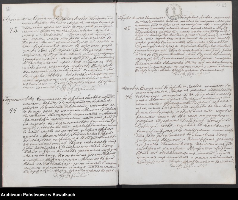 image.from.unit.number "Unikat aktov graždanskago sostojanija prichoda Janovskago umieršich ot 1896 po 1906 g."