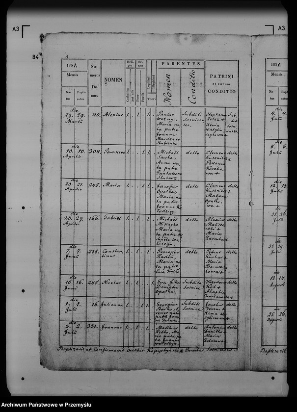 image.from.unit.number "[Kopie ksiąg metrykalnych parafii Sośnica (dekanat Radymno)]"