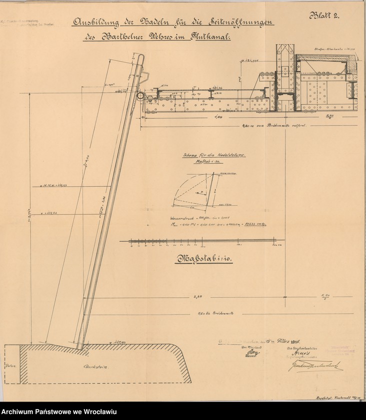 image.from.unit.number "Besondere Bedingungen für die Herstellung und Lieferung von Rohren aus Flusseisen f2r die Nadeln des Wehres Bartheln"