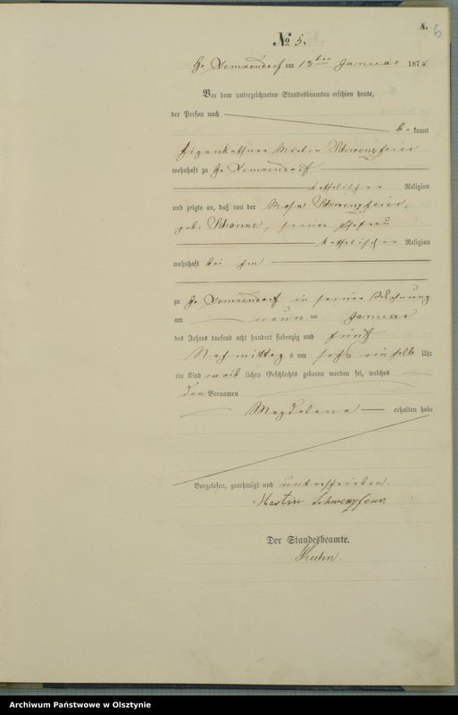 image.from.unit.number "Haupt-Geburts-Register Nr 1 - 119"