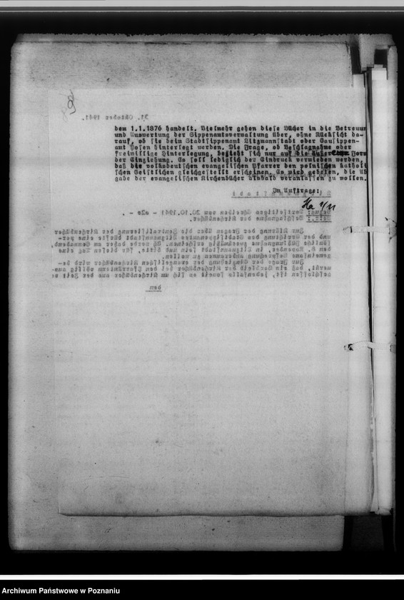 Obraz 14 z jednostki "Stadtsippenamt Litzmannstadt [Łódź, korespondencja w sprawach organizacyjnych i działalnośc]"