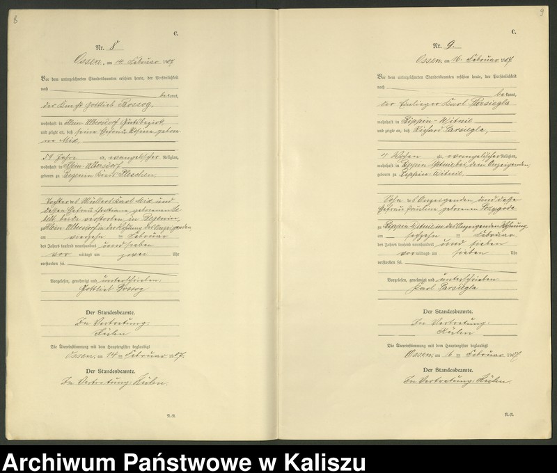 Obraz 7 z jednostki "[Księga zgonów]"