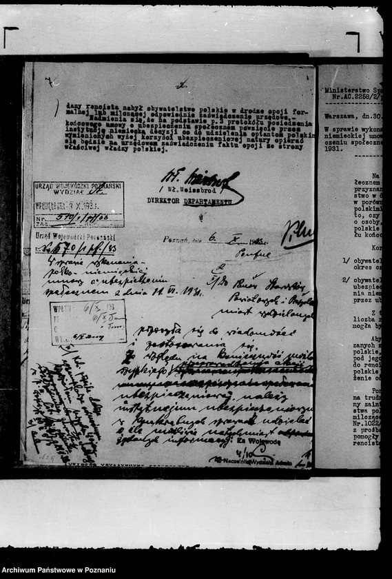 Obraz 10 z jednostki "/Sprawy obywatelstwa/"