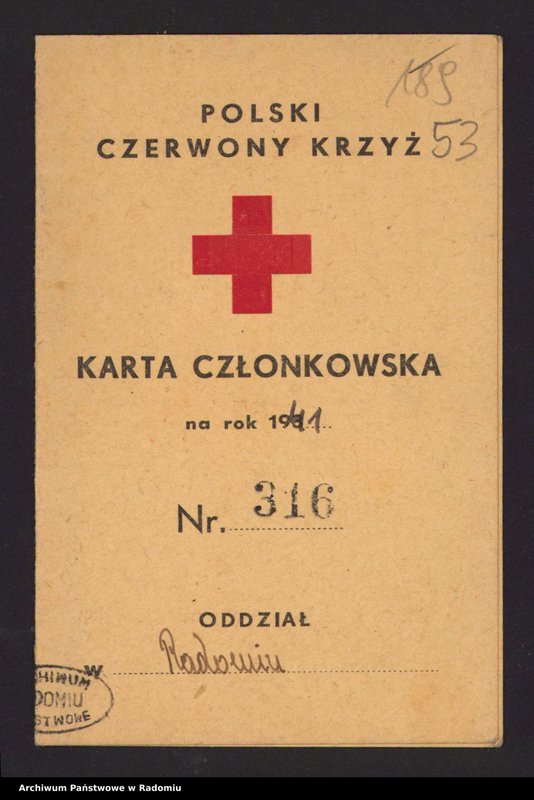 Obraz 13 z kolekcji "Polskie Towarzystwo Czerwonego Krzyża/Polski Czerwony Krzyż"