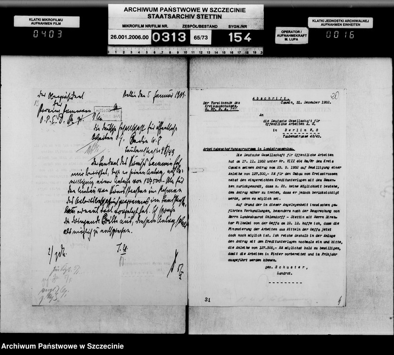 Obraz 17 z jednostki "Arbeitsbeschaffungsprogramm - Strassenausbau, vol. I spec."