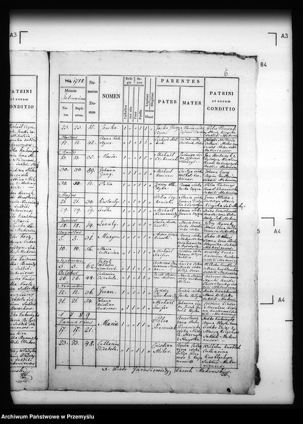 image.from.unit.number "[Kopie ksiąg metrykalnych parafii Makowa z filiami Huwniki, Leszczyny (dekanat Dobromil)]"