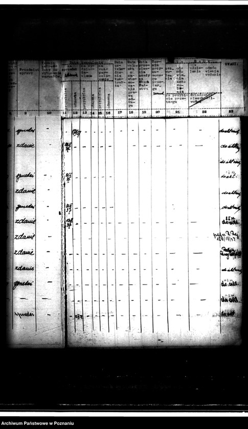 Obraz 18 z jednostki "Rejestr obrotu nieruchomościami rentowymi powiatu wrzesińskiego"