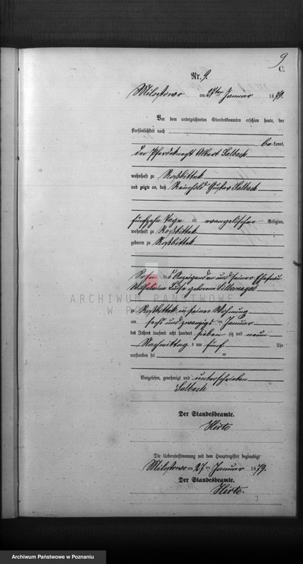 Obraz 11 z jednostki "Księga zgonów"