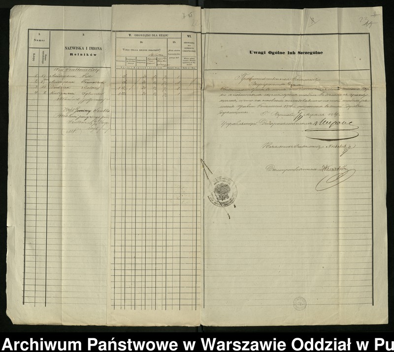 image.from.unit.number "O urządzaniu chłopów byłej rządowej wsi Szulborze-Koty, gm. Szulborze Koty wchodzącej w skład prywatnej własności Godlewo należące do ziemianina Osipowi Maławskiemu"