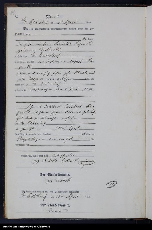 image.from.unit.number "Sterbe-Neben-Register Nr 1 - 56"