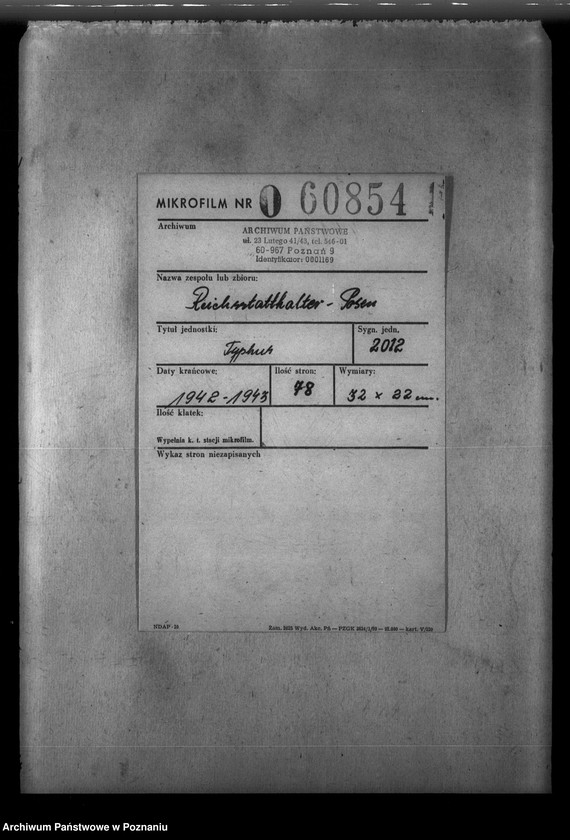 Obraz 2 z jednostki "Typhus"