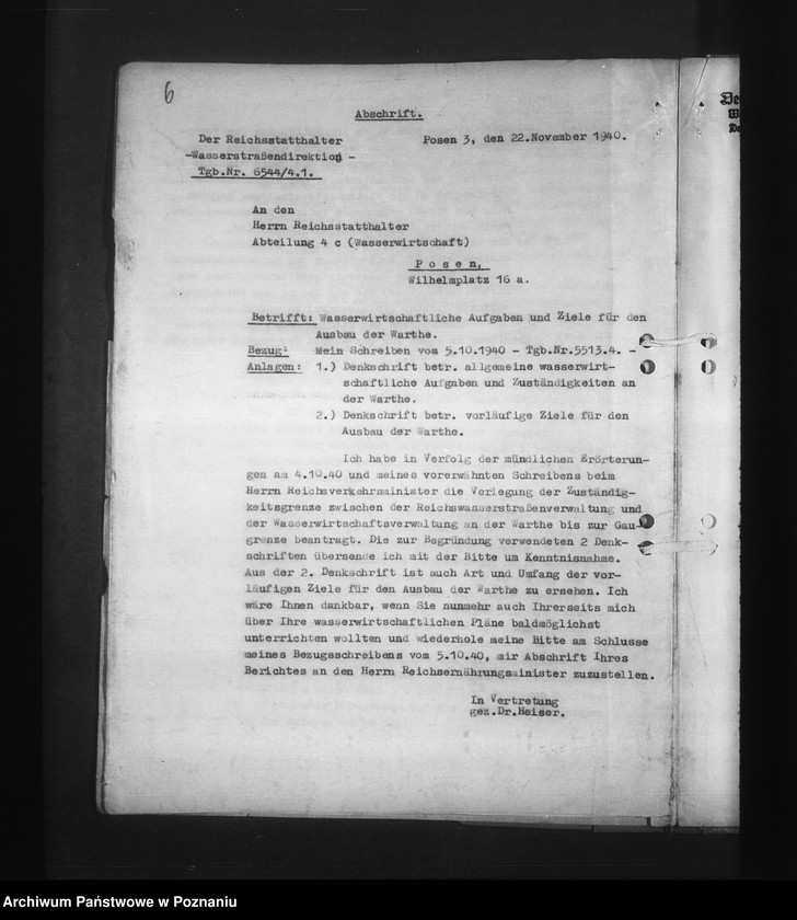 Obraz 10 z jednostki "Talsperre Dilltal (Sprawy dróg wodnych)"