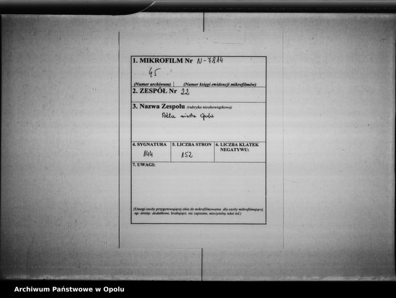 Obraz 2 z jednostki "Particular Rayttung Über Empfang undt Aussgab Geldt Bey der königlichen Stadt Oppeln vom Ersten January biess Ende Decembris Anno 1692"
