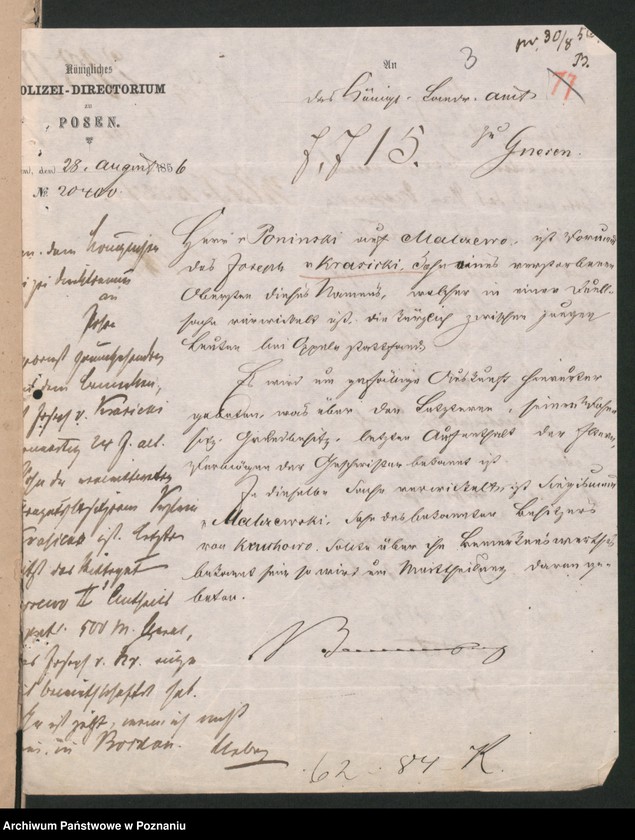 Obraz 5 z jednostki "A. betr. Familie von Krasicki"