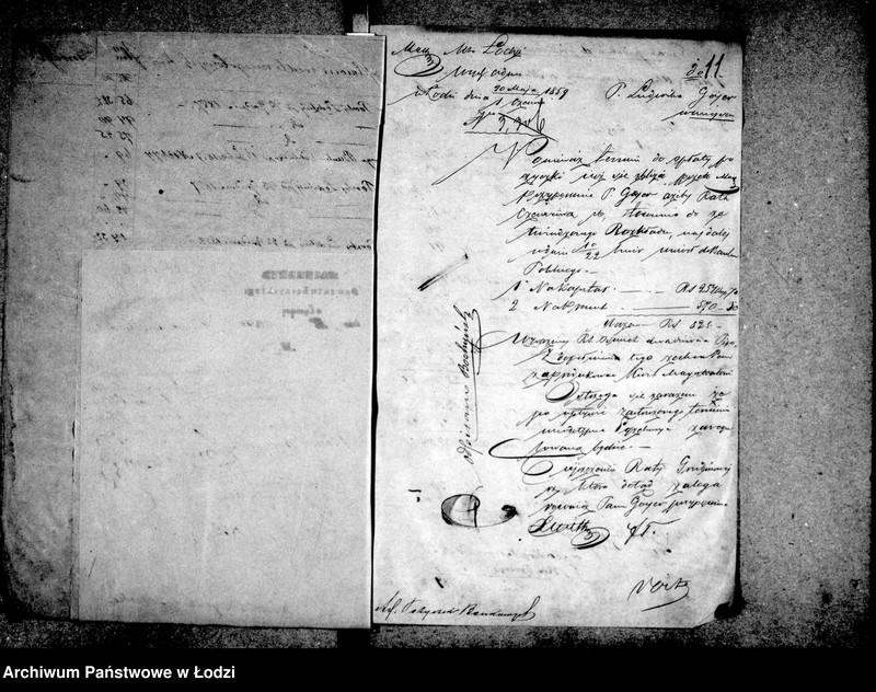 Obraz 14 z jednostki "Akta w przedmiocie pożyczek bankowych"