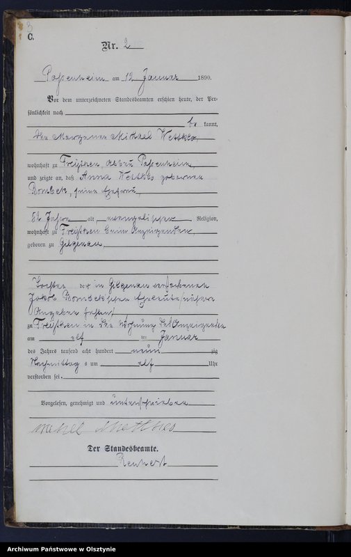 image.from.unit.number "Sterbe-Haupt-Register Nr 1 - 69"