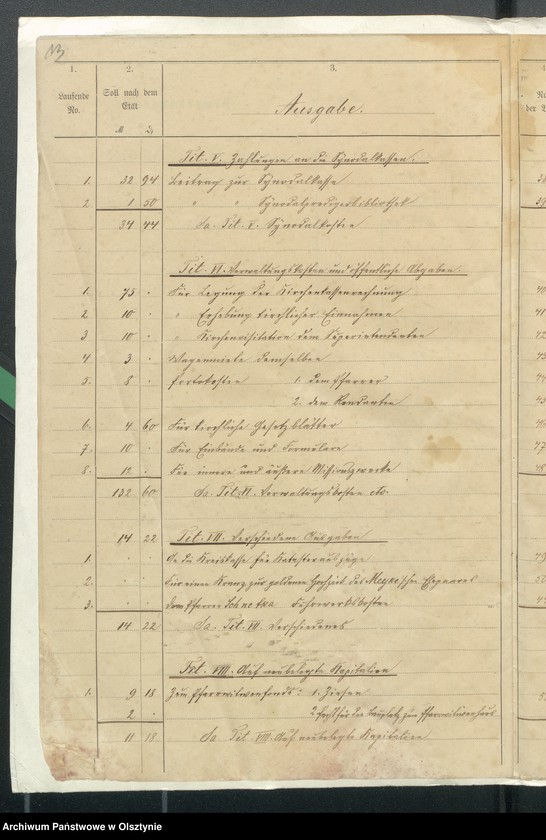 image.from.unit.number "Rechnung über Einnahme und Ausgabe der Kirchen-Kasse Kraplau"