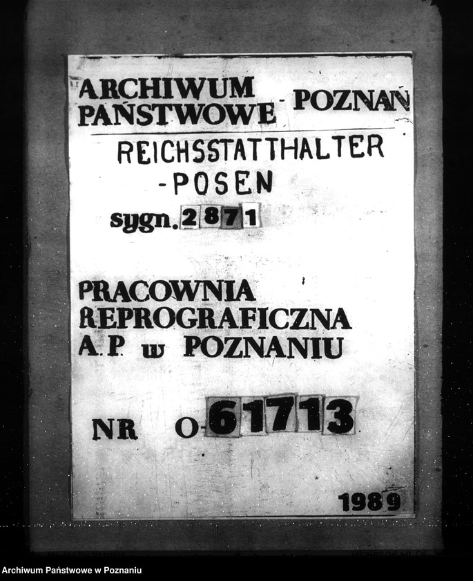 Obraz 1 z jednostki "Reichswasserwirtschaft im Gebiet der Warthe und Oder"