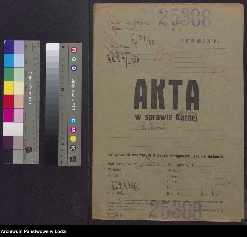 Obraz 2 z jednostki "Hersz Moszek Librach- przemysł wełniany i półwełniany w Zgierzu"