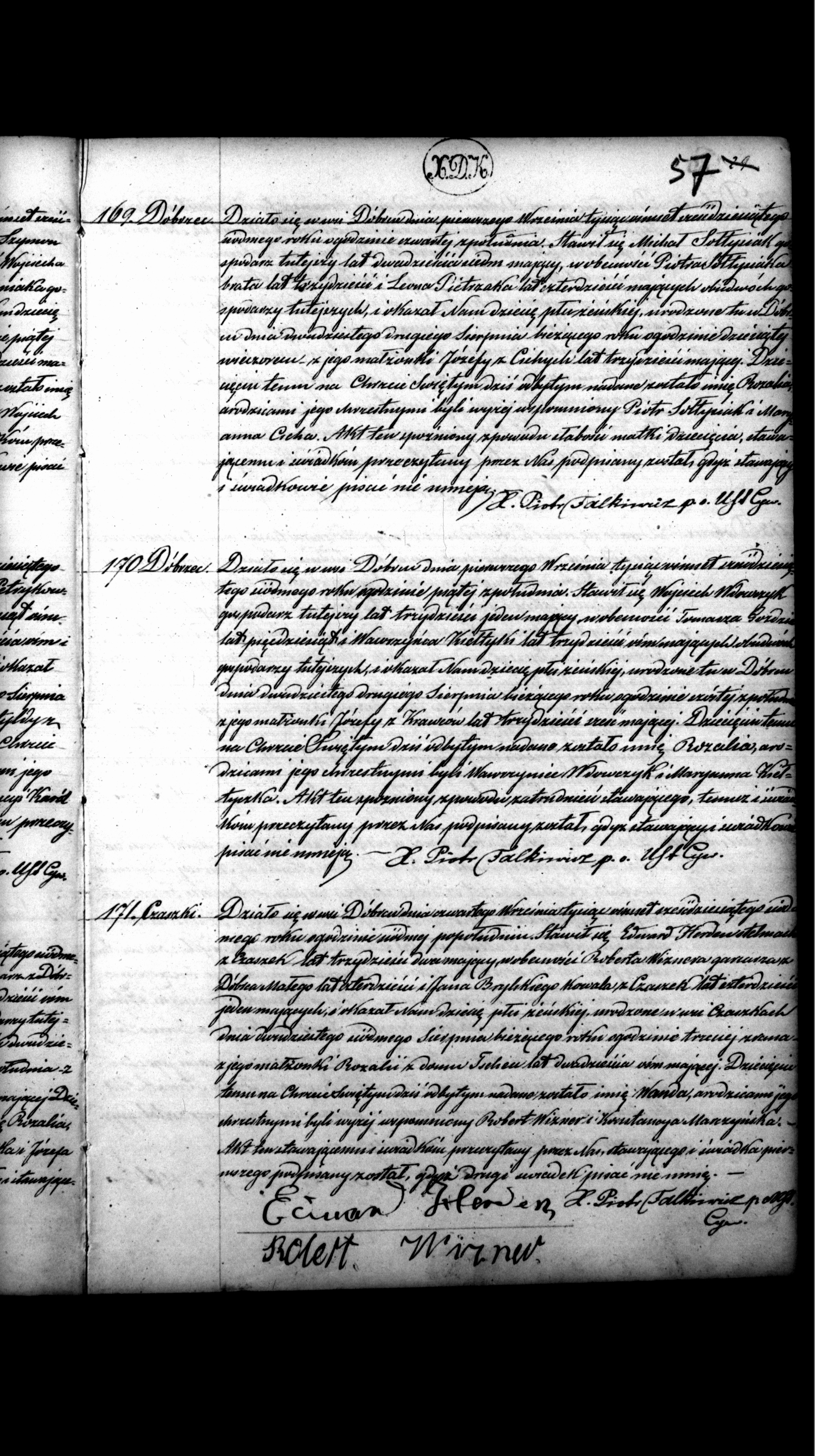 Skan z jednostki: Książka duplikat akt urodzonych, zaślubionych i zejścia