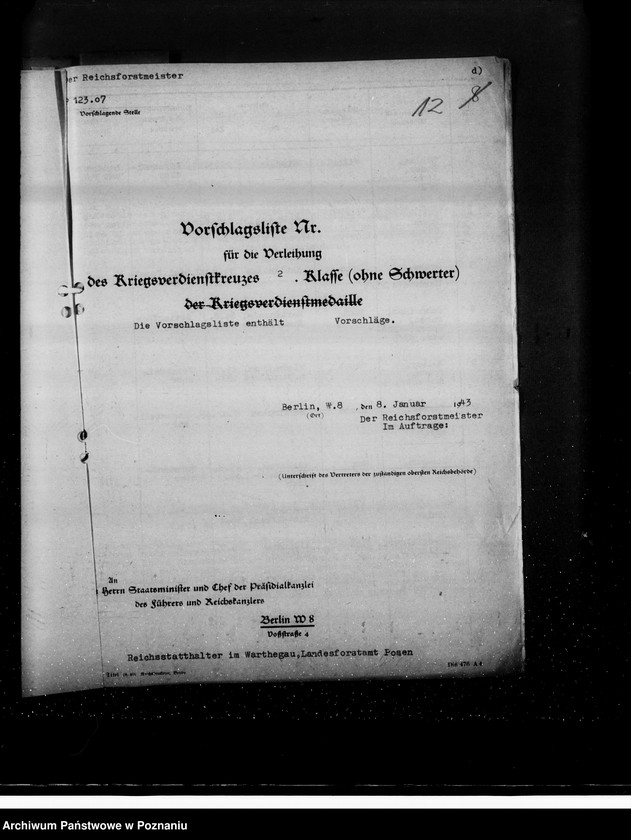 Obraz 16 z jednostki "Kreigsverdienstkreuze"