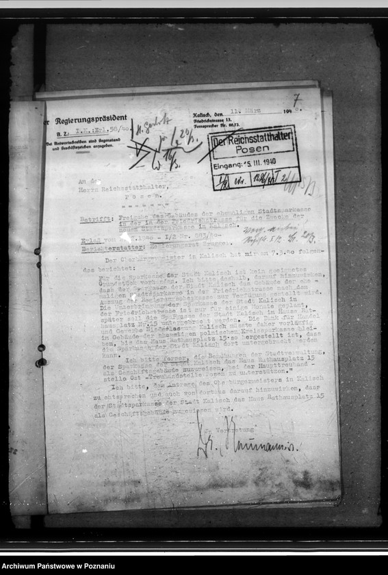 Obraz 11 z jednostki "Sparkassen und Giroverband Wartheland"