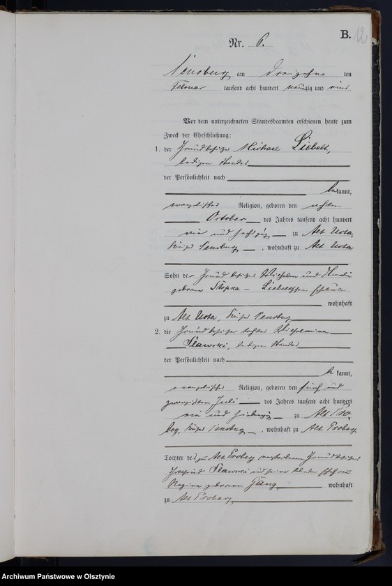 image.from.unit.number "Heiraths-Haupt-Register Nr 1 - 46"