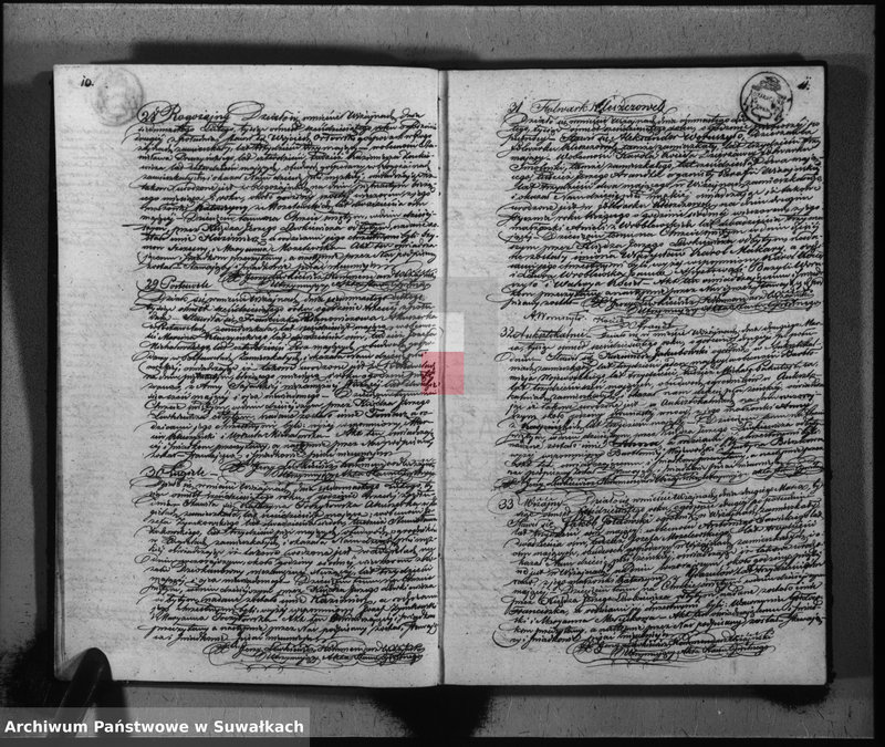 image.from.unit.number "Duplikat aktów urodzonych, zaślubionych i zmarłych parafii wiżajńskiej z r. 1860"