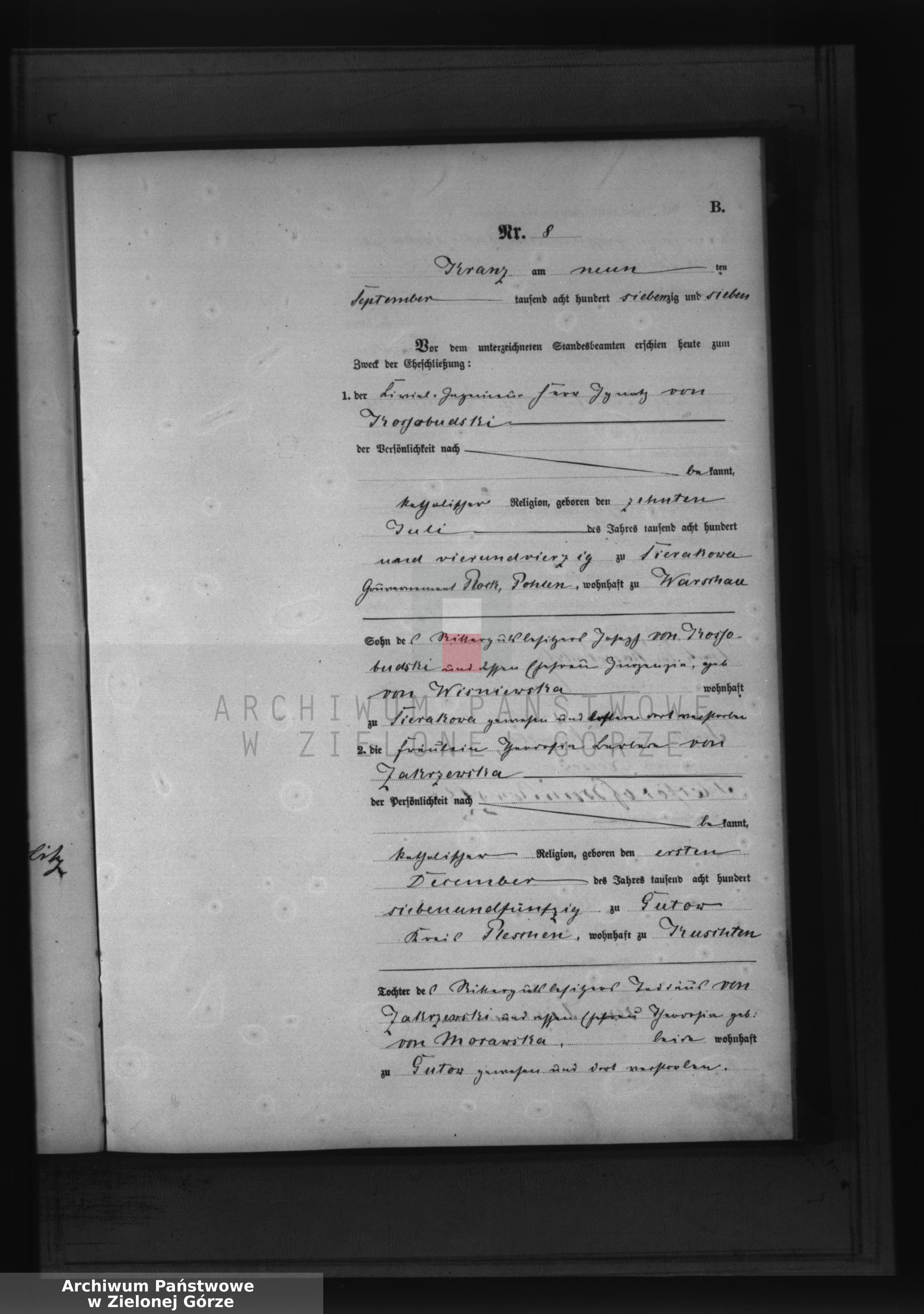 Skan z jednostki: Heirats-Haupt-Register