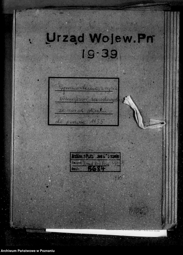 Obraz 4 z jednostki "Sprawozdania z życia mniejszości narodowych za okres od stycznia do czerwca 1935 r."