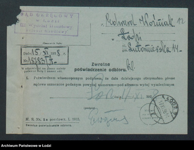 Obraz 14 z jednostki "Edward Woźniak – handel win i wódek"