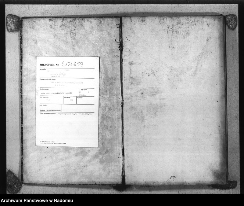 image.from.unit.number "Akta Stanu Cywilnego Wyznania Mojżeszowego Parafii Radom Urodzin, Małżeństwa i Zejścia Roku 1827"