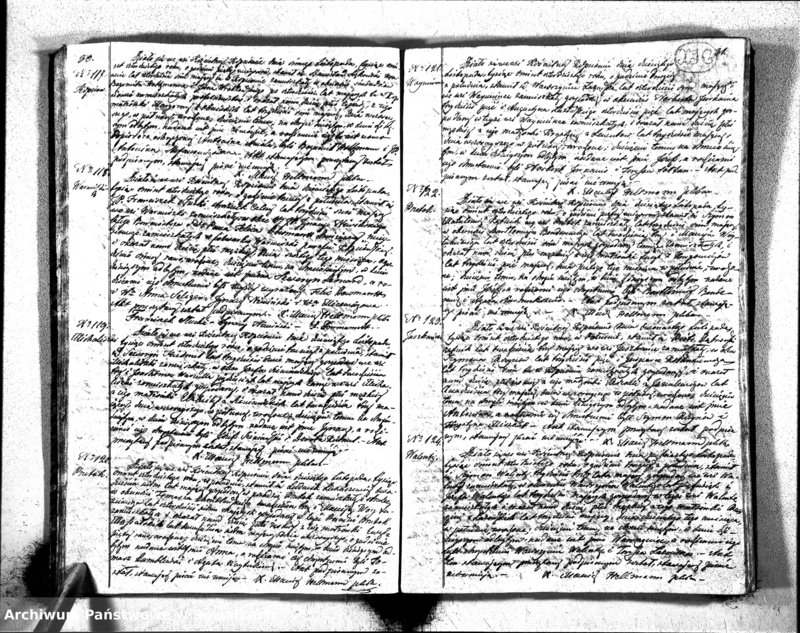 image.from.unit.number "Duplikat Aktów Urodzonych, Zaślubionych i Zeszłych Urzędnika Stanu Cywilnego Rzymsko-Katolickiego Kościoła Obrzędu Łacińskiego Parafii Kopciowskiey z Roku 1840"
