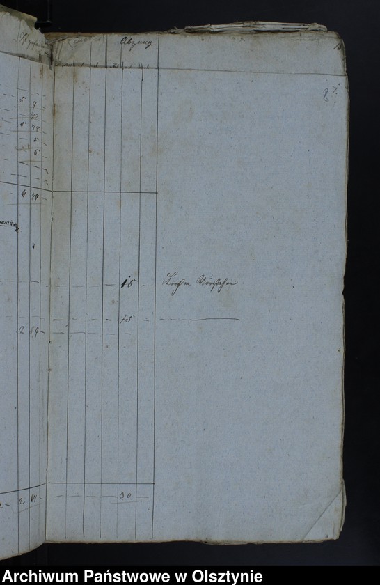 image.from.unit.number "Jahr Kirchen Rechnung der Waltersdorfschen Kirche aller Einnahme und Ausgabe wie auch Bau-Rechnung"