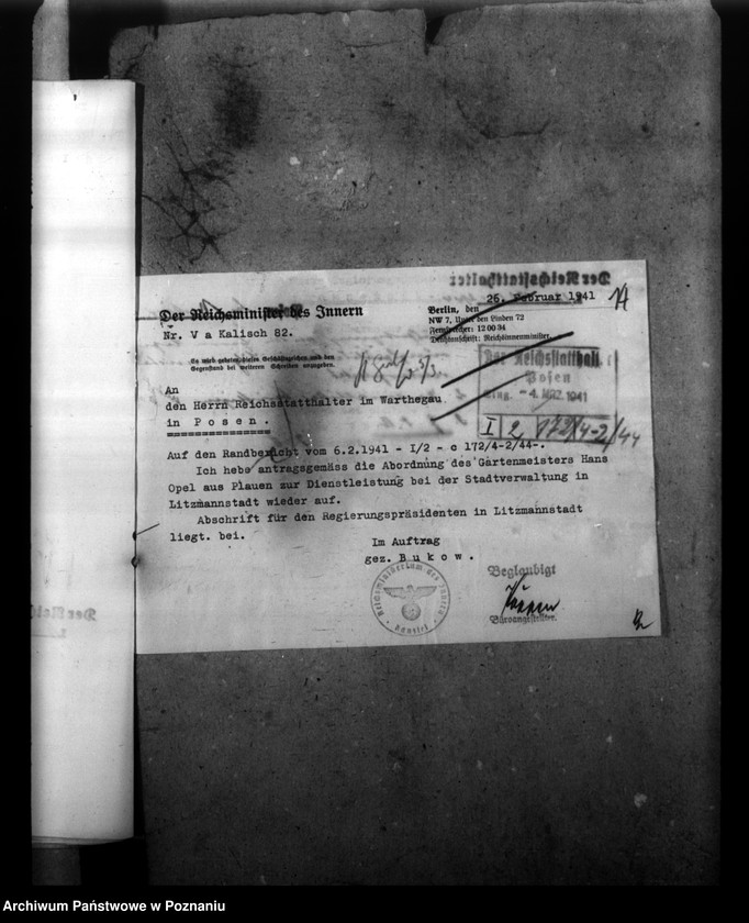 Obraz 18 z jednostki "Abordnungen der Beamten"