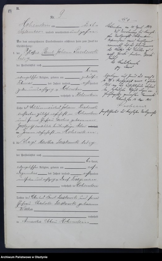 image.from.unit.number "Heirats-Neben-Register Nr 1 - 27"