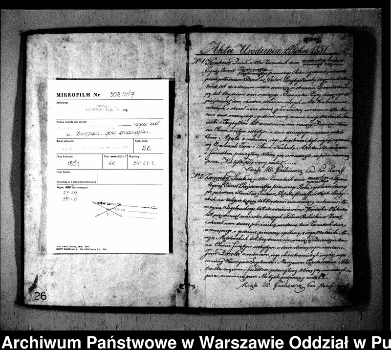 image.from.unit.number "Akta urodzeń, małżeństw i zgonów"