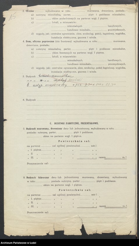image.from.unit.number "Księga inwentarzowa nieruchomości m. Łodzi ul. Marysińska"