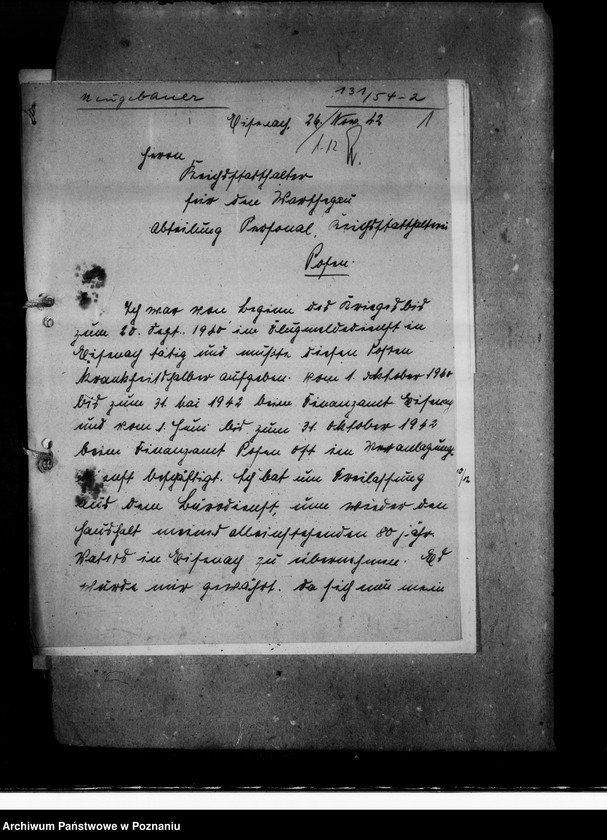 Obraz 6 z jednostki "Bewerbungen um Anstellung"