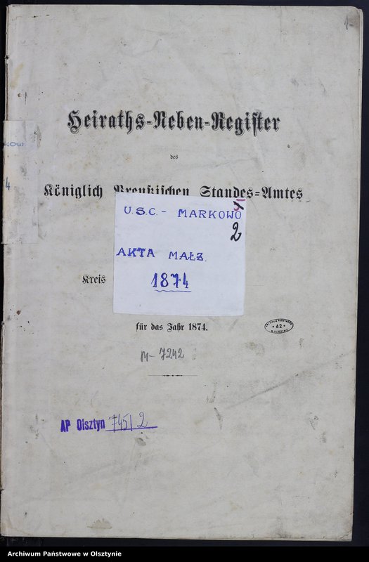 image.from.unit.number "Heiraths-Neben-Register Nr 1 - 9"