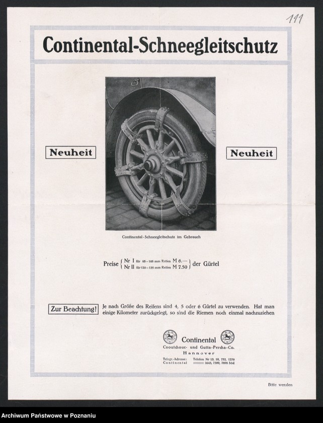 image.from.collection.number "Automobile - prospekty reklamowe z początku XX wieku111"