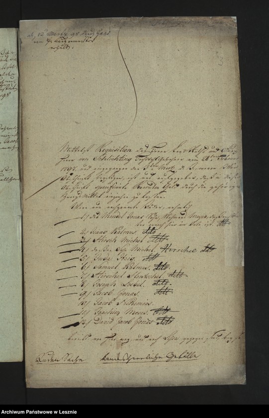 Obraz 5 z jednostki "[Eintreibung von Rekrutengeldern auf Antrag des Landrats von Schlichting]"