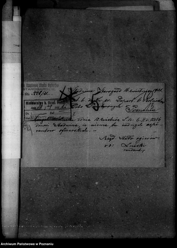 Obraz 18 z jednostki "Rozporządzenia personalne ogólne"