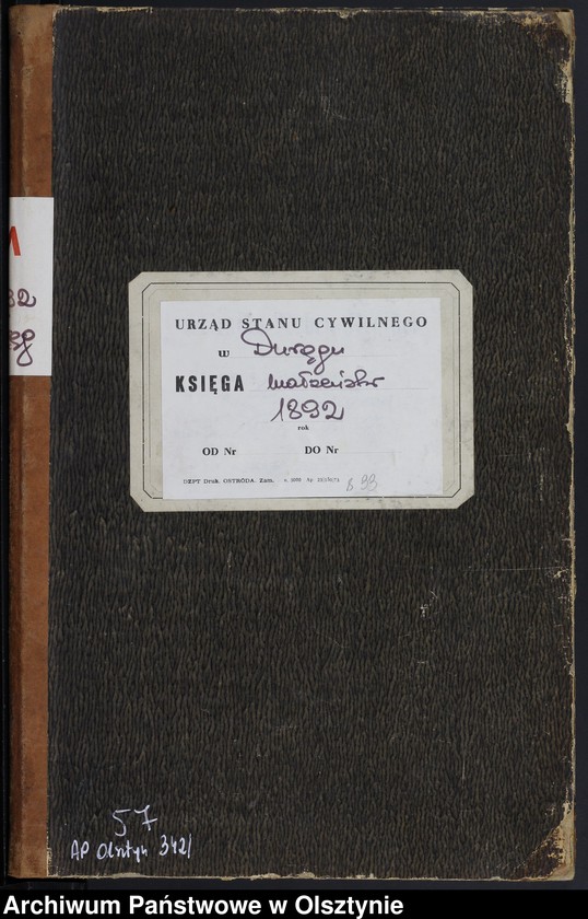 image.from.unit.number "Heiraths-Neben-Register Nr 1 - 16"