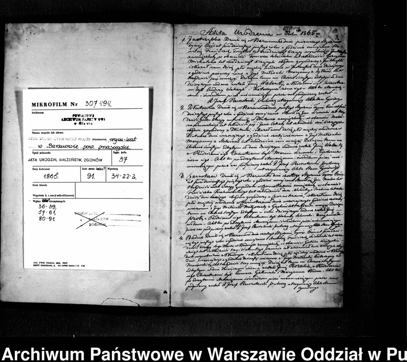 image.from.unit.number "Akta urodzeń, małżeństw i zgonów"