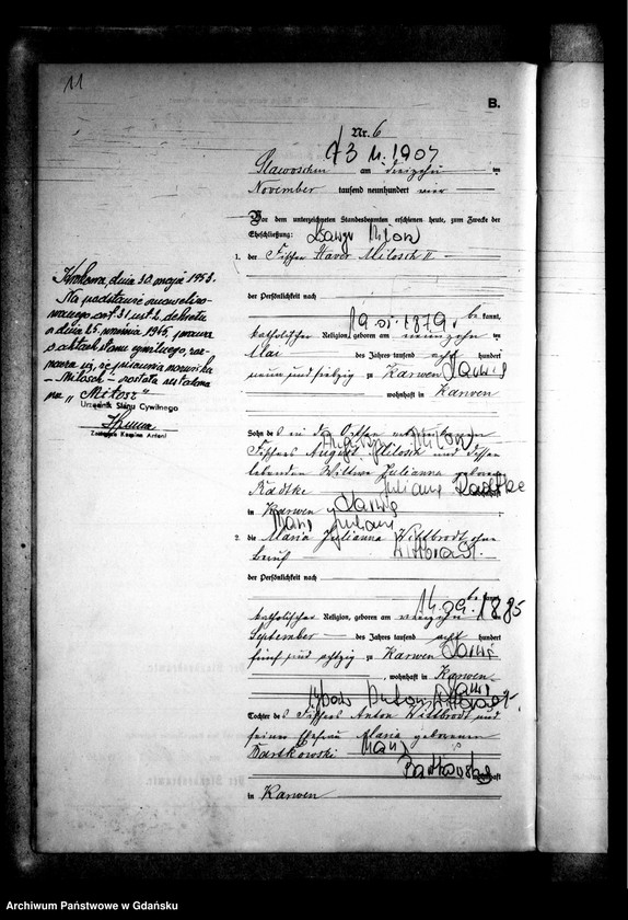 image.from.unit.number "Księga małżeństw"