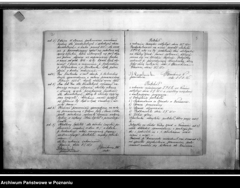 Obraz 5 z jednostki "Protokolarz zebrań, statut"